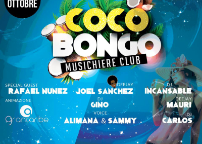 2 Ottobre – Coco Bongo