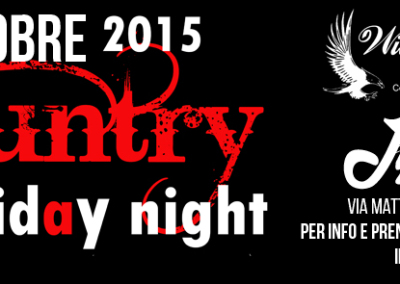 17 Ottobre – serata Country