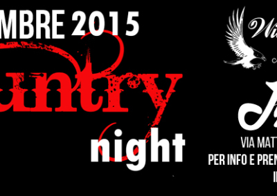 14 Novembre – Country Night