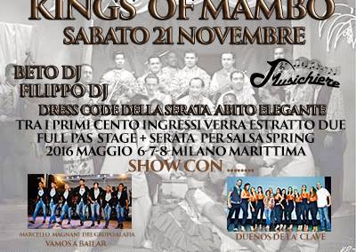 21 Novembre – Kings of Mambo