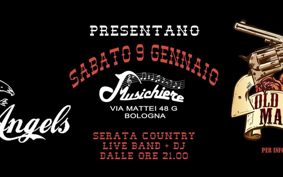 9 Gennaio – Serata Country