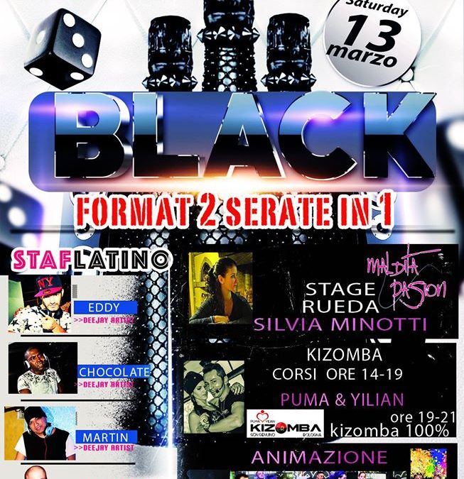 13 Marzo – BLACK Domenica Tropicana