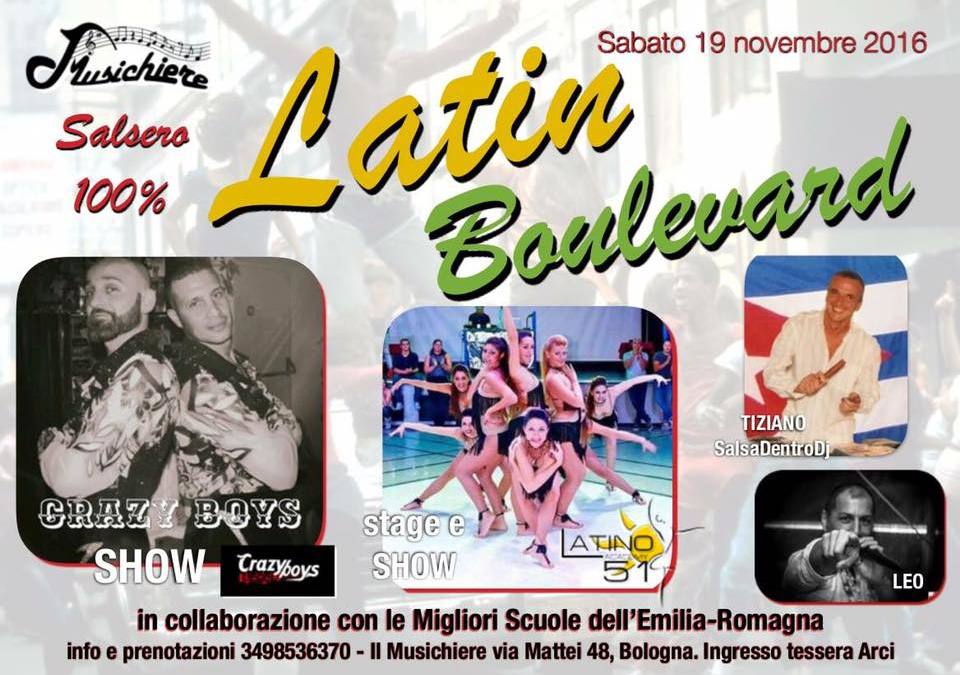 19 Novembre – Latin Boulevard